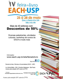 Feira do livro EACH USP